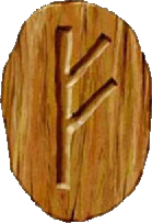 Oval Wooden Runes