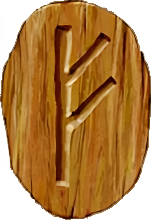Oval Wooden Runes